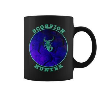 Scorpion Hunter Arachnids Desert Night Watch Apparel Coffee Mug - Monsterry CA
