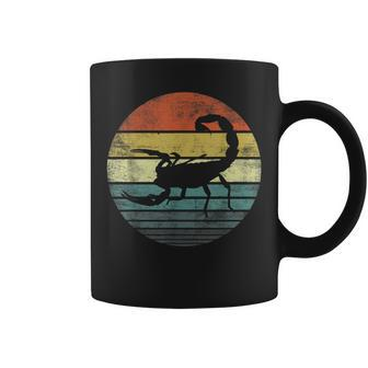 Scorpion Lover Retro Vintage Zoo Animal Silhouette Coffee Mug - Monsterry UK