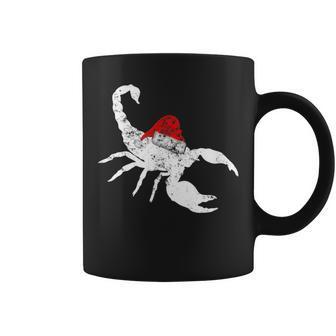 Scorpion Santa Hat Christmas Pajama Coffee Mug - Monsterry