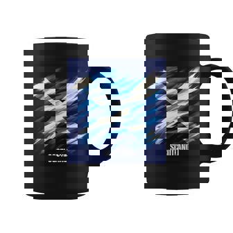 Scotland Flag In Contemporary Coffee Mug - Thegiftio