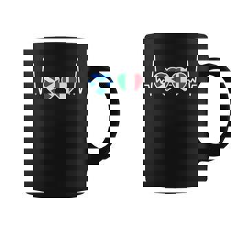 Scotland Italy Heartbeat Flag Italian Scotsman Coffee Mug - Thegiftio