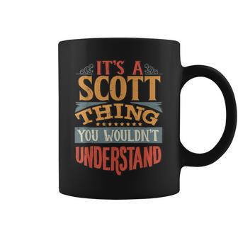 Scott Name Coffee Mug - Monsterry