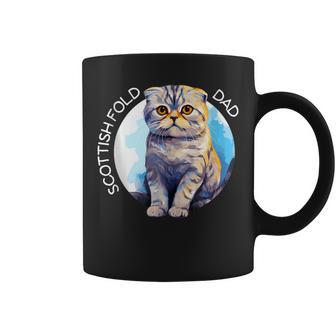 Scottish Fold Katzen Papa Cat Dad Daddy Haustier Freund Tassen - Geschenkecke