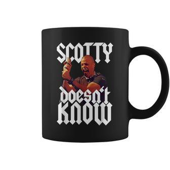 Scotty Doesn't Know Quote Coffee Mug - Monsterry