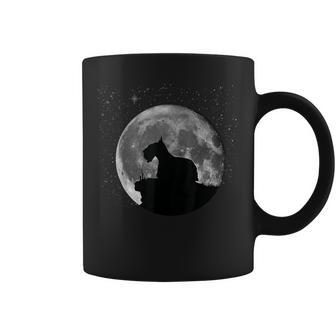 Scotty Dog Aberdeen Terrier Moon Coffee Mug - Monsterry CA