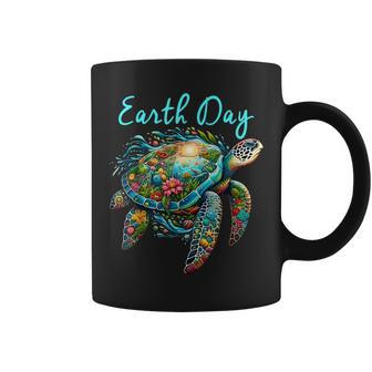 Sea Turtle Earth Day Save The Earth Coffee Mug | Mazezy AU