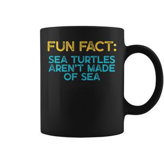 Sea Turtles Aren't Made Of Sea Animal Pun Humor Coffee Mug - Monsterry