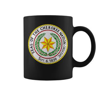 Seal Of The Cherokee Nation Cherokee Native American Pride Coffee Mug - Monsterry UK