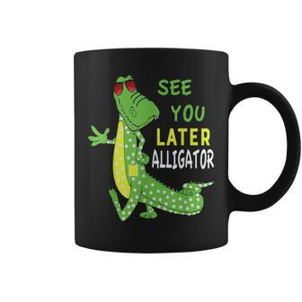 See You Later Alligator Graphic Gator Apparel Coffee Mug - Monsterry