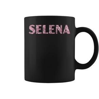 Selena Heart Pink Coffee Mug - Monsterry DE