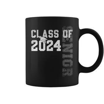 Senior 24 Class Of 2024 Graduation Graduate Grad School Coffee Mug - Thegiftio UK