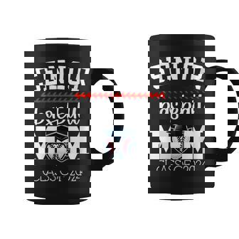Senior Baseball Mom 2024 Senior Mom Class Of 2024 Baseball Coffee Mug - Seseable