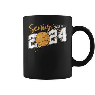 Senior Class Of 2024 Basketball Grad 24 Graduation Coffee Mug | Seseable CA