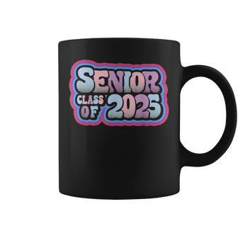 Senior Class Of 2025 Retro Boy Or Girl Coffee Mug | Mazezy