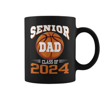 Senior Dad Class Of 2024 Parent Basketball Graduation Coffee Mug - Thegiftio UK