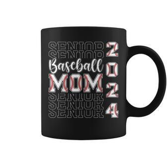 Senior Mom 2024 Class Of 2024 Baseball Mom Graduation 2024 Coffee Mug - Monsterry DE