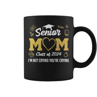 Senior Mom 2024 Class Graduation Proud Family Outfit Coffee Mug - Monsterry DE
