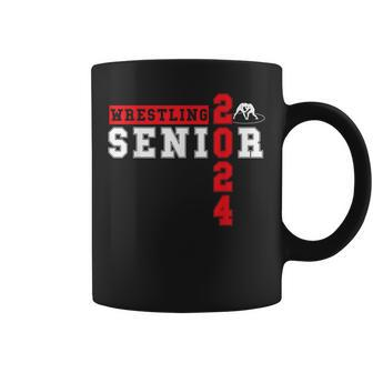 Senior Night Wrestling Graduation Party Idea Senior 2024 Coffee Mug | Seseable CA