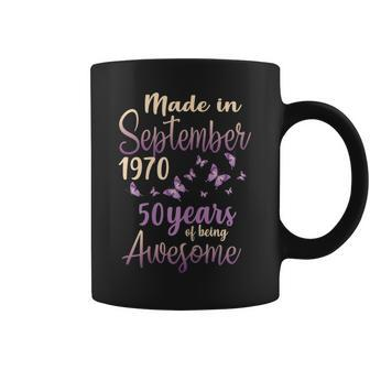 September 1970 September 50Th Birthday Coffee Mug | Crazezy