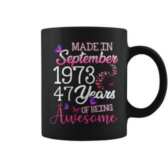 September 1973 September 47Th Birthday Coffee Mug | Crazezy AU