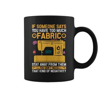 Sewing & Quilting Lover Sewer Quilters Novelty Sewing Coffee Mug - Seseable