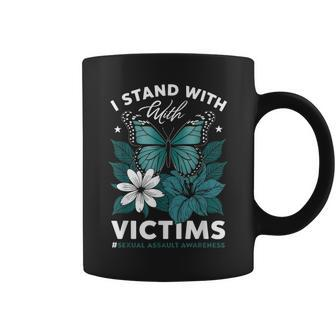 Sexual Assault Awareness Month I Stand With The Victims Coffee Mug - Monsterry