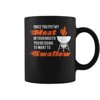 Sexual Grilling Meat T Coffee Mug - Monsterry UK