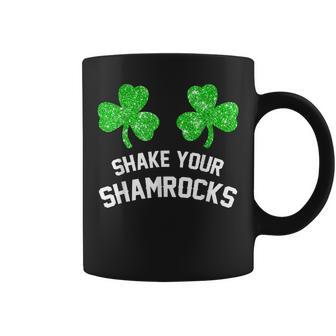 Shake Your Shamrocks St Patrick's Day Women's Coffee Mug - Seseable