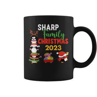 Sharp Family Name Sharp Family Christmas Coffee Mug - Seseable