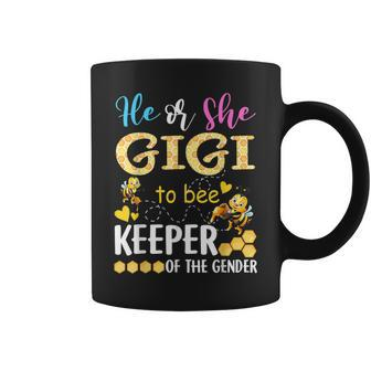 He Or She Gigi To Bee Keeper Of The Gender Bee Lovers Coffee Mug | Crazezy CA