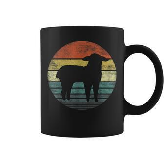 Sheep Lover Farmer Retro Vintage Farm Animals Coffee Mug - Monsterry