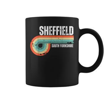 Sheffield South Yorkshire Retro City Vintage Souvenir Coffee Mug - Monsterry CA