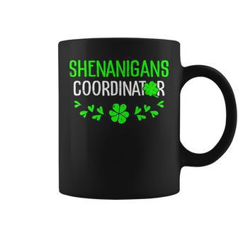 Shenanigans Coordinator Saint Irish Pats St Patrick's Day Coffee Mug - Monsterry AU