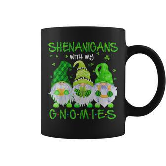 Shenanigans With My Gnomies St Patrick's Day Gnome Lover Coffee Mug - Seseable