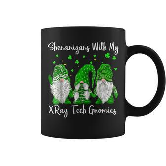 Shenanigans With My Gnomies St Patrick's Day Xray Tech Coffee Mug - Seseable