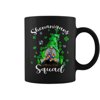 Shenanigans Squad Gnomes Autism St Patrick's Day Coffee Mug - Monsterry UK