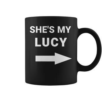 She's My Lucy Matching Best Friends Arrow Coffee Mug - Monsterry CA