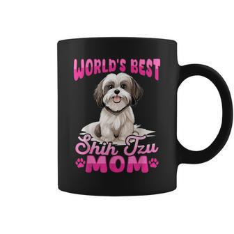 Shih Tzu Hsi Shih Dog Pet Dog Breed Best Shih Tzu Mom Coffee Mug - Monsterry