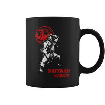 Shotokan Karateka By Zanshin-Art Martial Arts Kata Coffee Mug - Monsterry CA