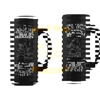 Si Je Suis À La Recherche De Moi Je Suis Dans Mon Atelier Menuisier Tasse - Cadeauxyz