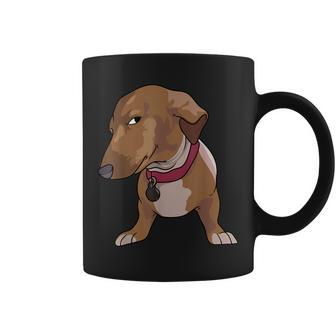 Side Eye Dog Meme Dog Giving Side Eye Coffee Mug - Thegiftio UK