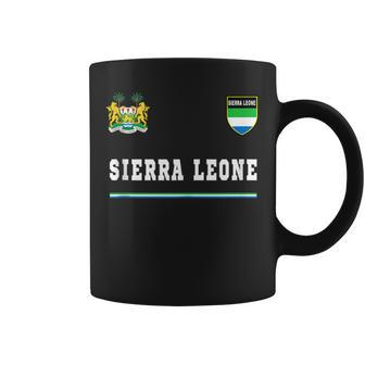 Sierra Leone SportsSoccer Jersey Flag Football Coffee Mug - Monsterry