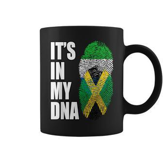 Sierra Leonean And Jamaican Vintage Heritage Dna Flag Coffee Mug - Monsterry AU