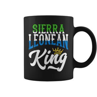 Sierra Leonean King Sierra Leone Sierra Leonean Flag Coffee Mug - Monsterry DE