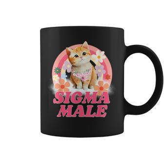 Sigma Male Cat Kitten Coffee Mug - Seseable