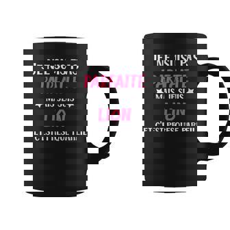 Signe Astro Je Ne Suis Pas Parfaite Mais Je Suis Lion Avec Col En V Tasse - Cadeauxyz