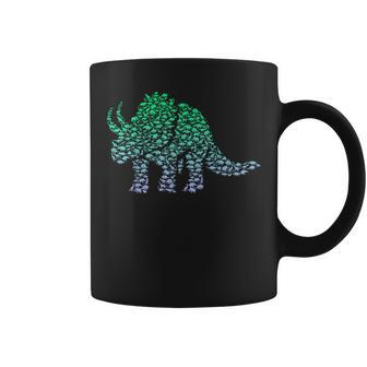 Silhouette Icon Stegosauras Dinosaur Boys Stegosauras Coffee Mug - Monsterry