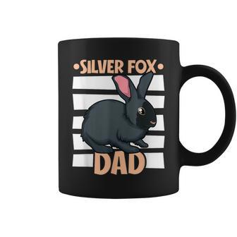 Silver Fox Rabbit Dad Coffee Mug - Monsterry DE