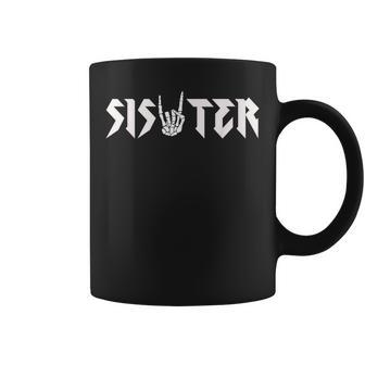 Sister Of The Bad Two The Bone Birthday 2 Years Old Birthday Coffee Mug - Thegiftio UK