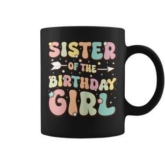 Sister Of The Birthday Girl Family Matching Birthday Coffee Mug - Thegiftio UK